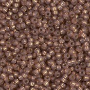 Miyuki seed beads 11/0 - Dyed rose bronze silver lined alabaster 11-641